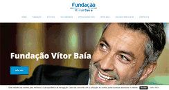 Desktop Screenshot of fundacaovitorbaia.com